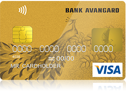Кредитная карта Mastercard Gold, Visa Gold